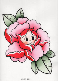 Kewpie Peony